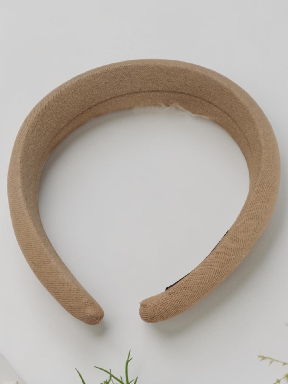 10 / $10 New Beige Padded Headband - Women Accessories